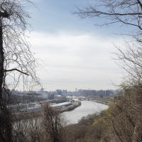 Harlem River - looking Southeast from SE corner of Jumel Property 1811
