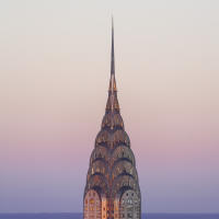 Chrysler Building, 2011, color 8x8" signed edition of 70